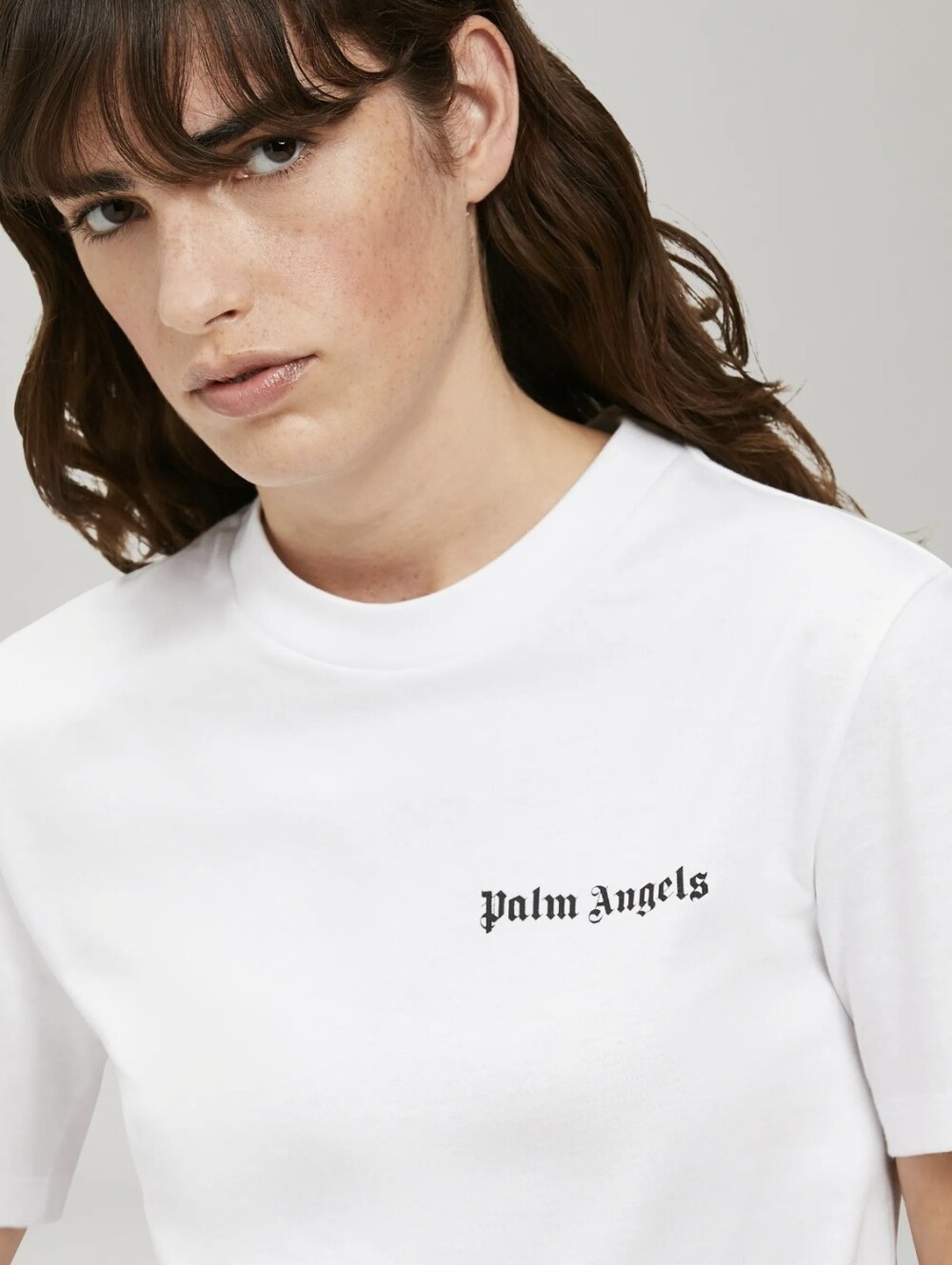 Palm Angels Cropped Classic Fit T-shirt Authentic Size XS Extra Small White